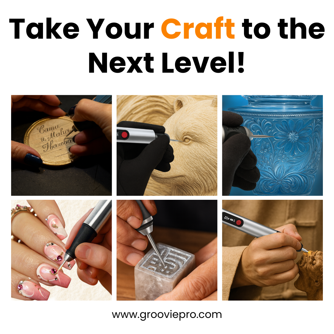 GrooviePro - Customizer Engraving Pen